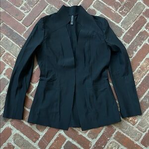 Athleta Black Cosmic Blazer